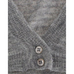 Ermanno Scervino Lingerie Knit Gray Bolero Sweater Cardigan