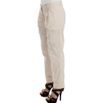 Ermanno Scervino Beige Chinos Casual Dress Pants Khakis Jeans & Pants