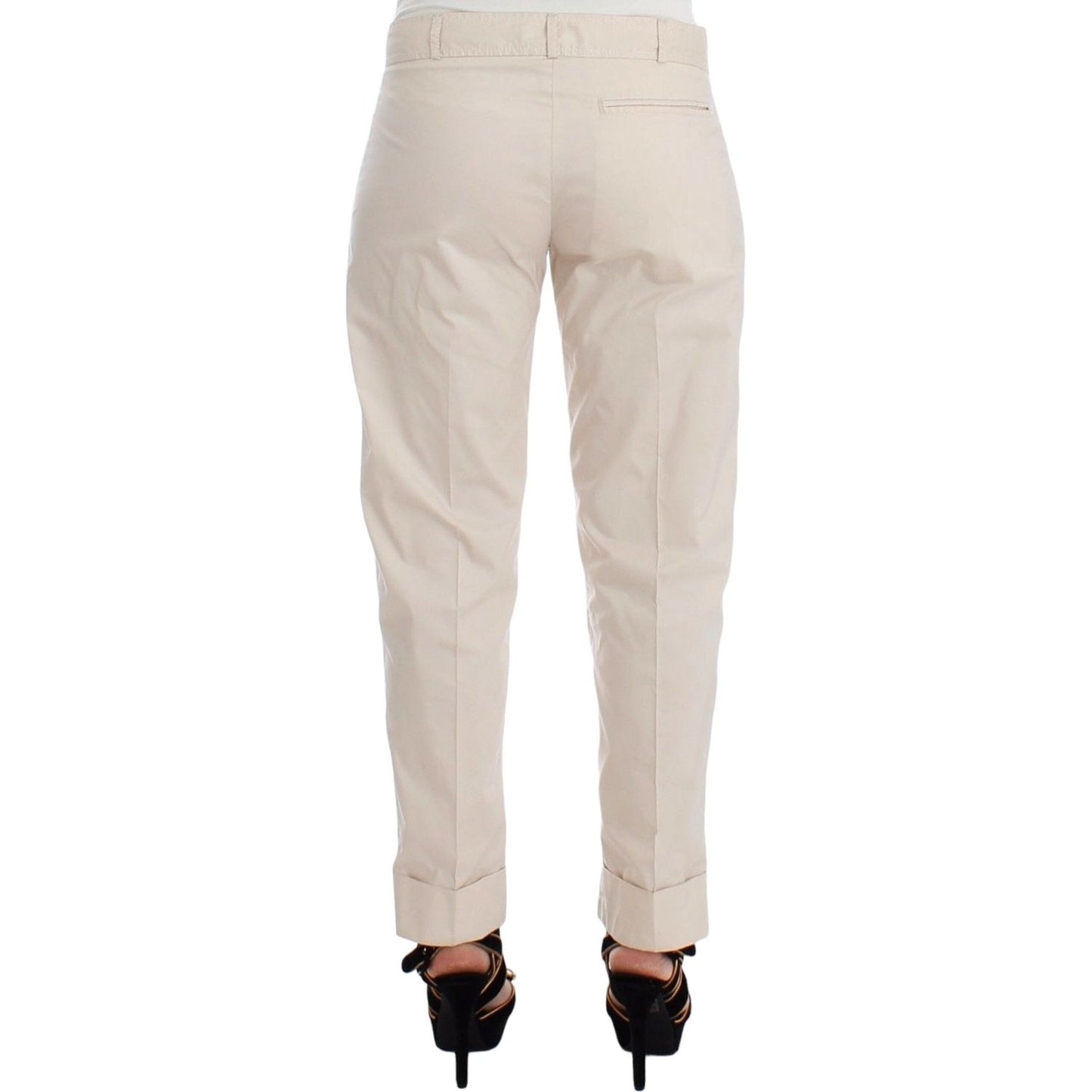 Ermanno Scervino Beige Chinos Casual Dress Pants Khakis Jeans & Pants