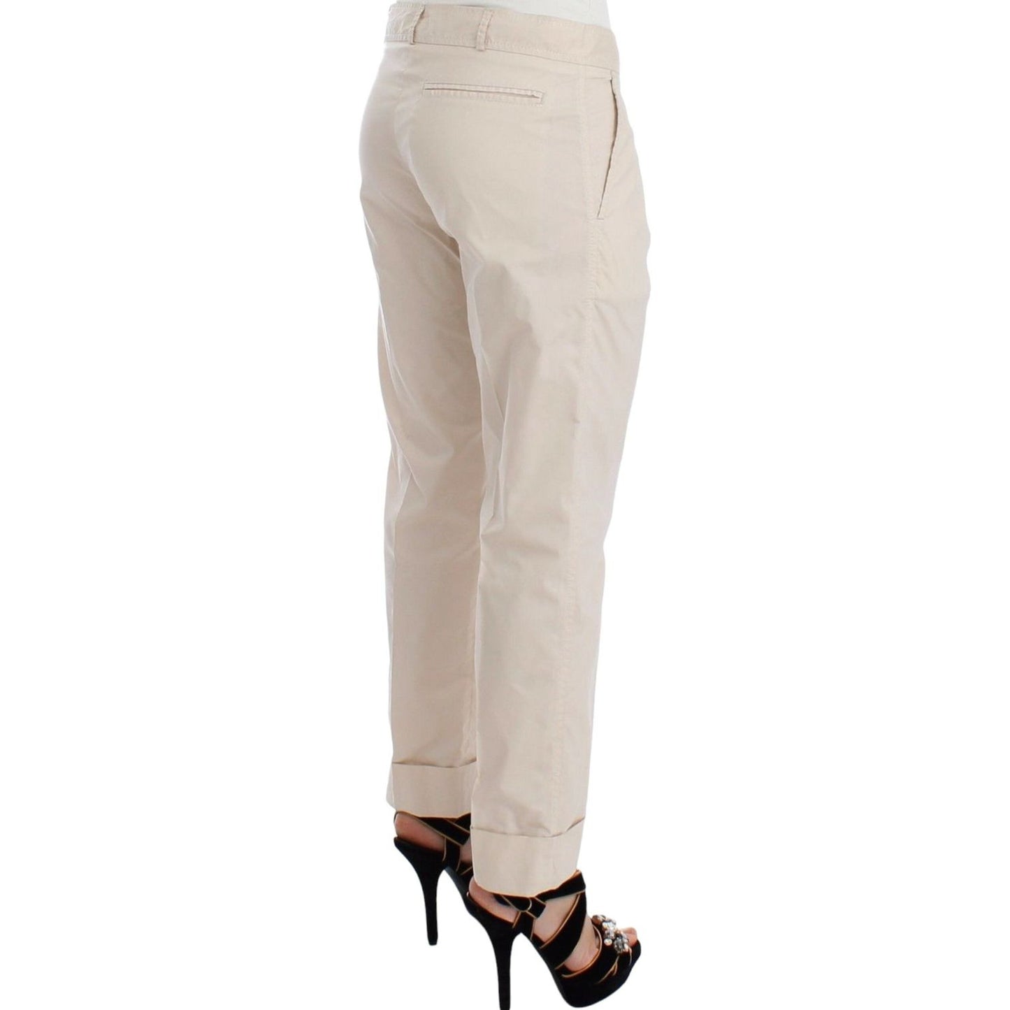 Ermanno Scervino Beige Chinos Casual Dress Pants Khakis Jeans & Pants