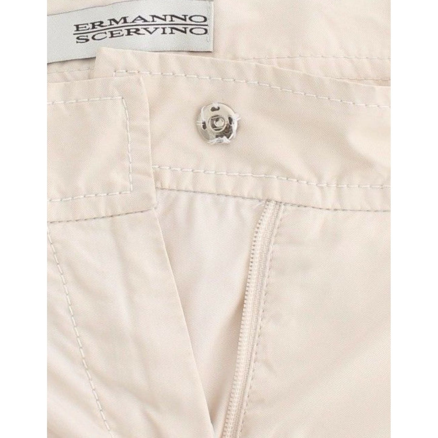 Ermanno Scervino Beige Chinos Casual Dress Pants Khakis Jeans & Pants