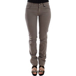 Ermanno Scervino Taupe Beige Slim Jeans Denim Pants Skinny