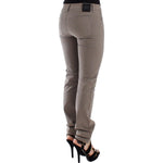 Ermanno Scervino Taupe Beige Slim Jeans Denim Pants Skinny