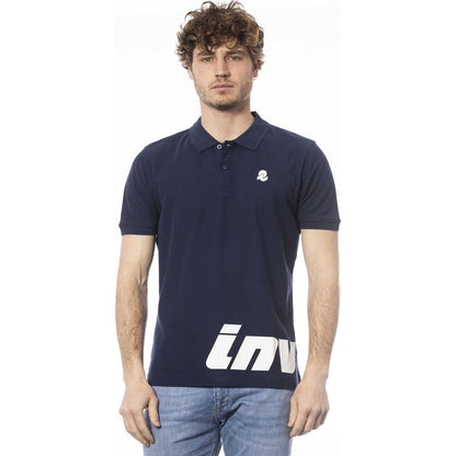 Invicta Blue Cotton Men Polo Shirt 1728,67345744032,Blue,Clothing,Invicta,L,M,Men,Men - Clothing,New with tags,Polo Shirt - Men - Clothing,Polo Shirts - T-Shirts - Clothing,S,T-Shirts - Clothing,XL,XXL