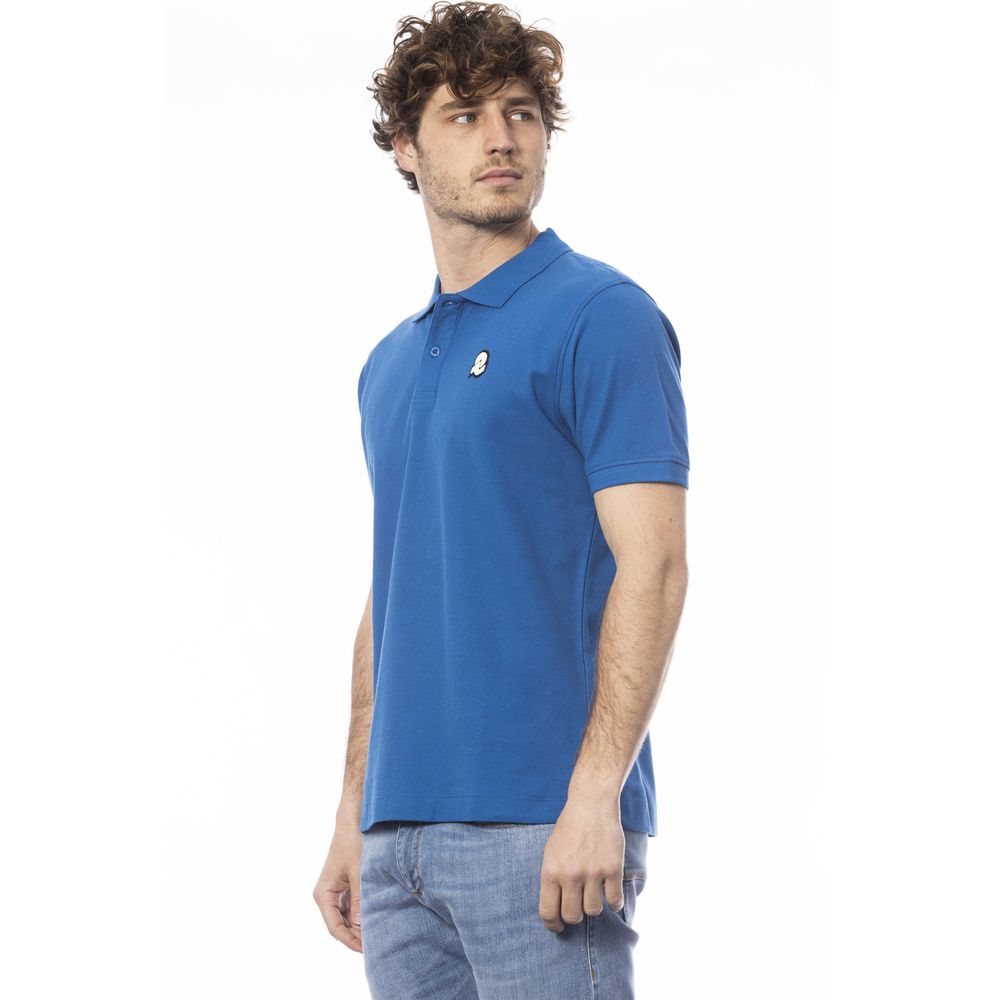 Invicta Blue Cotton Men Polo Shirt 1728,67345744032,Blue,Clothing,Invicta,L,M,Men,Men - Clothing,New with tags,Polo Shirt - Men - Clothing,Polo Shirts - T-Shirts - Clothing,S,T-Shirts - Clothing,XL,XXL