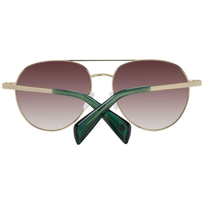 Ted Baker Gold Metal Sunglasses