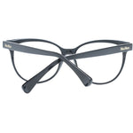 Max Mara Black Women Glasses Frame, full-rim cat eye style, black plastic material, no lens effect, includes branded case, size 54-14-140.