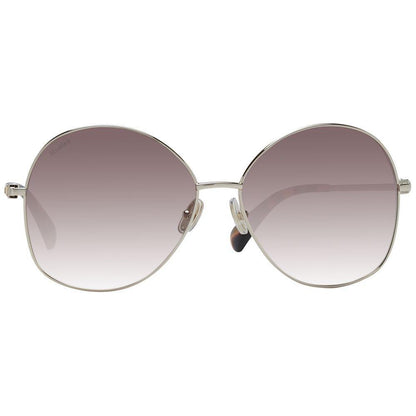 Max Mara Gold Women Sunglass