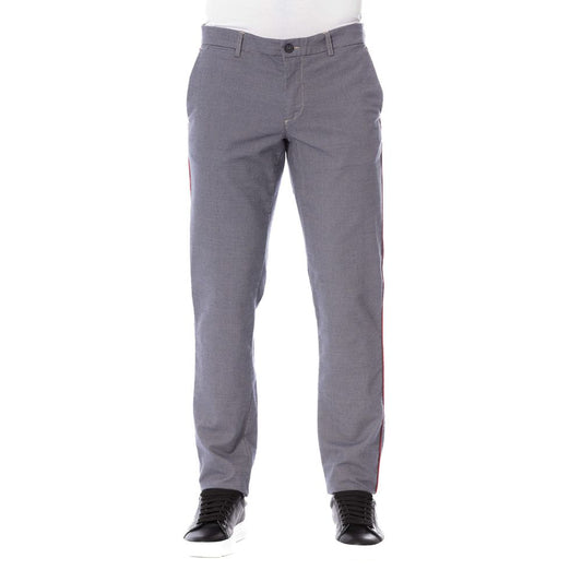 Trussardi Jeans Blue Cotton Men's Jeans