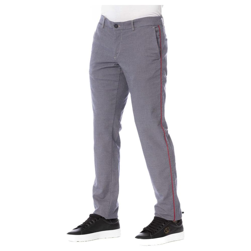 Trussardi Jeans Blue Cotton Men's Jean