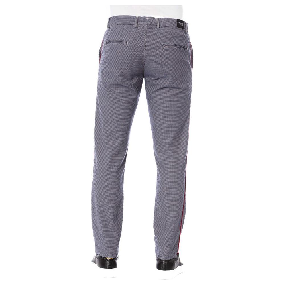 Trussardi Jeans Blue Cotton Men's Jean