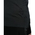 Dolce & Gabbana Dark Gray Crew Neck Short Sleeves T-shirt