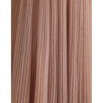 Dolce & Gabbana Light Lilac Pleated Lame Tulle One Shoulder Dress