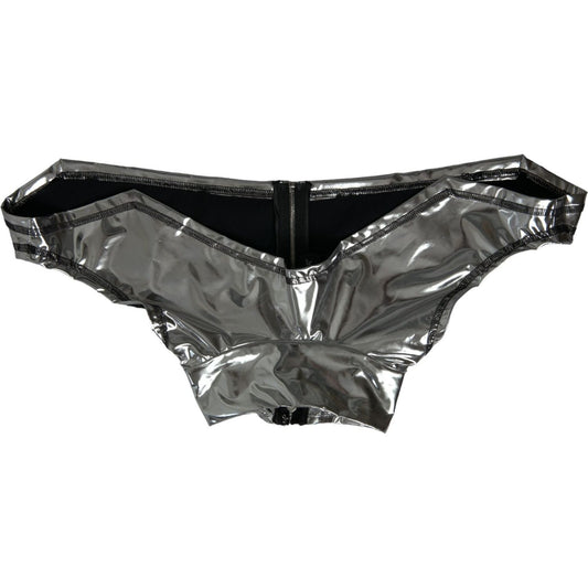 Dolce & Gabbana Silver Polyester Stretch Top BIK1781-40