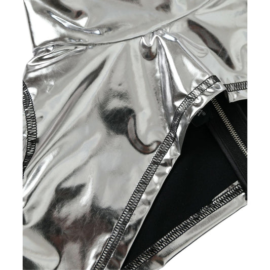 Dolce & Gabbana Silver Polyester Stretch Top BIK1781-40
