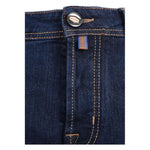 Jacob Cohen Blue Cotton Men Jean