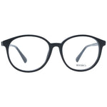 Max & Co Black Women Glasses Frame in full-rim black plastic with branded case, size 53-16-140, stylish panto design.