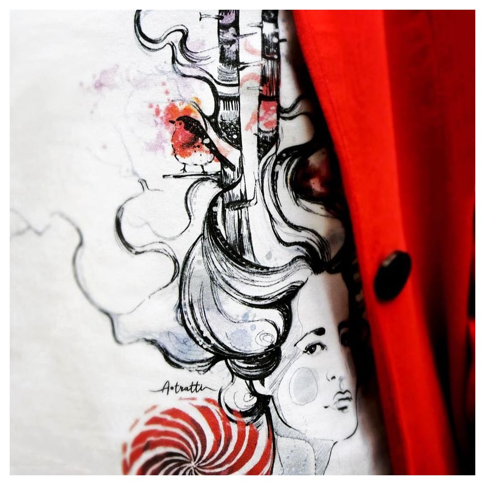 A.Tratti White Viscose Women Top