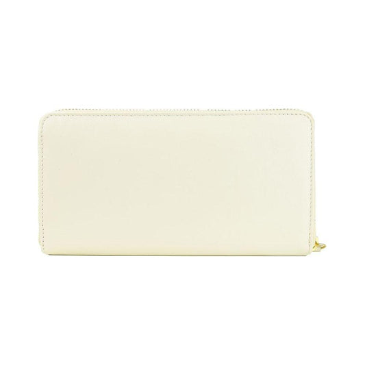 Cavalli Class White Calfskin Women Wallet CACL-5838