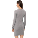 Love Moschino Brown Cotton Women Dress
