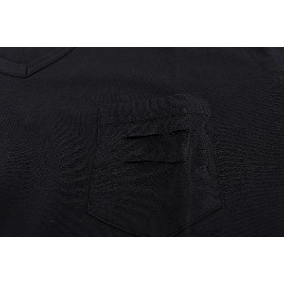 Daniele Alessandrini Blue Cotton V-neck T-Shirt 1728,67345645728,Blue,Clothing,Daniele Alessandrini,Material: 100% Cotton,Men,Men - Clothing,New with tags,S,T-Shirts - Clothing,T-Shirts - Men - Clothing,T-Shirts - T-Shirts - Clothing