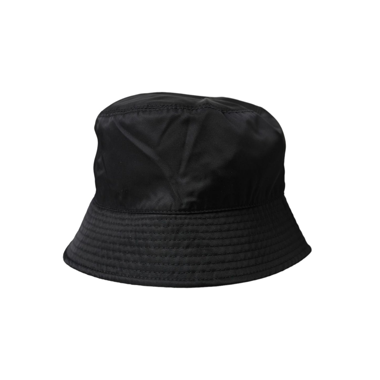 Dolce & Gabbana Black Wide Brim Cap Bucket Hat Men