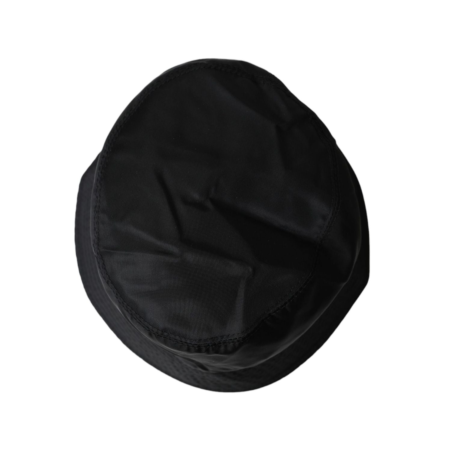 Dolce & Gabbana Black Wide Brim Cap Bucket Hat Men