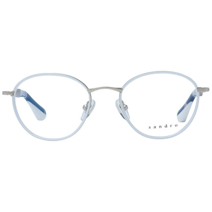 Sandro White Stainless Steel Glasses (Frames)