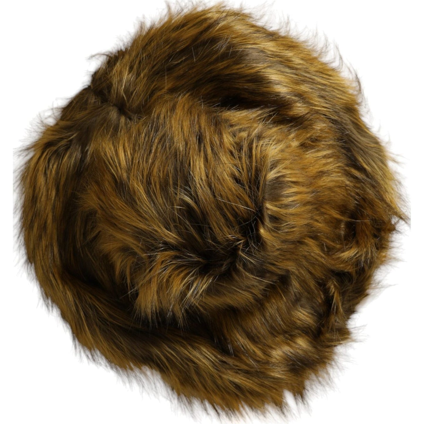 Dolce & Gabbana Brown Modacrylic Faux Fur Bucket Hat
