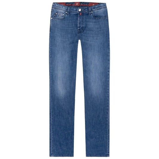 Tramarossa Blue Cotton Men's Jeans TR-13005-W30
