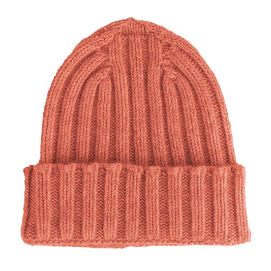Made in Italy Pink Cashmere Hats & Cap CA-11812