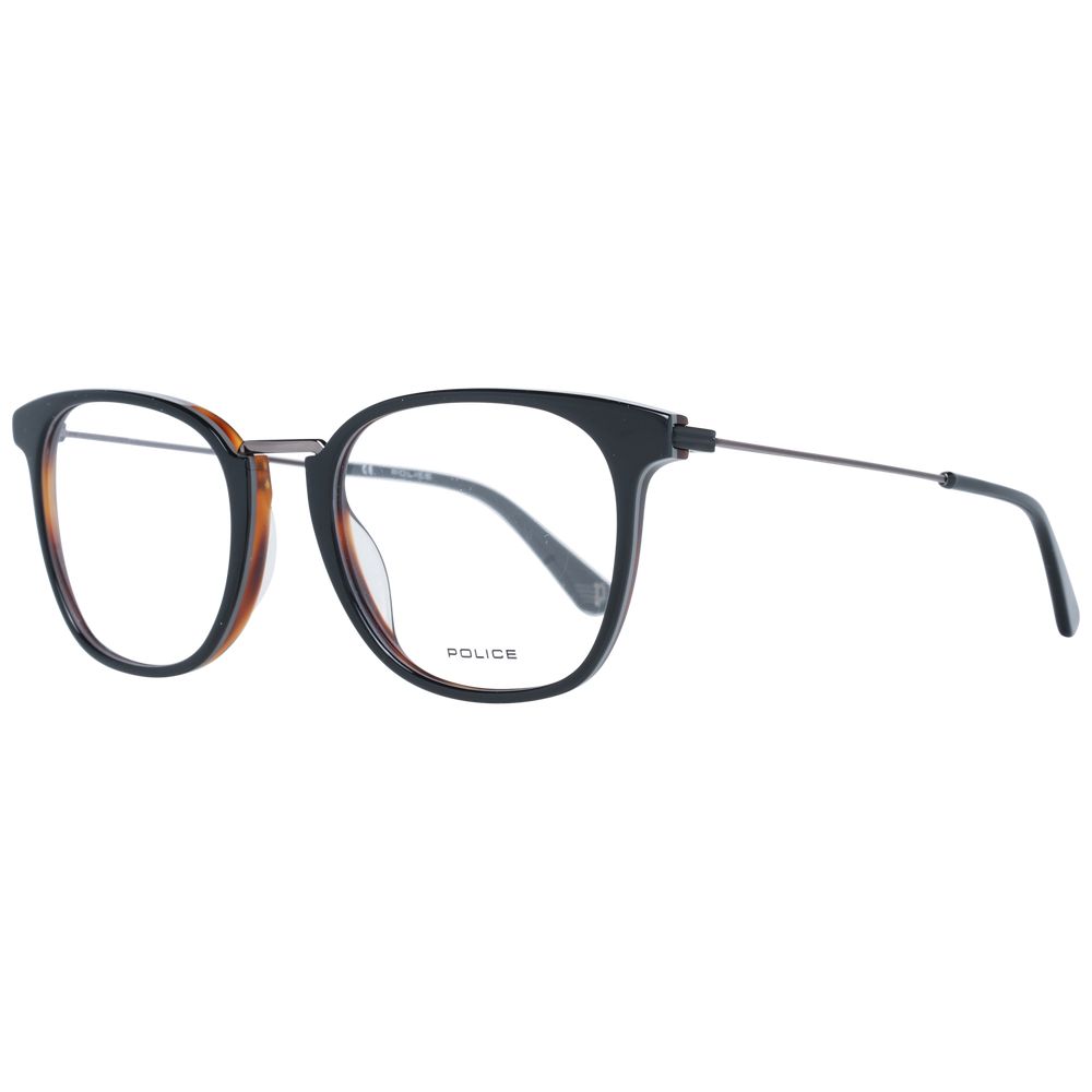 Police Black Metal & Plastic Glasses (Frames)