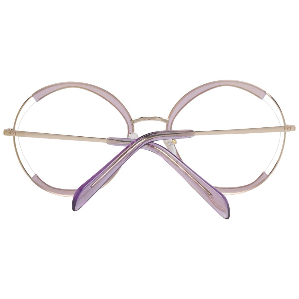 Emilio Pucci Purple Metal & Plastic Glasses (Frames)