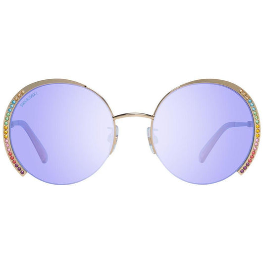 Swarovski Gold Women Sunglasses
