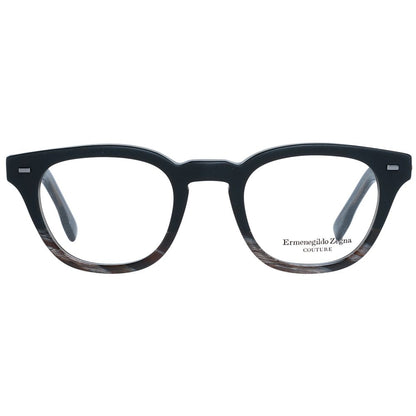 Ermenegildo Zegna Black Plastic Glasses (Frames)