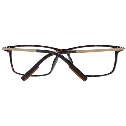 Ermenegildo Zegna Brown Plastic Glasses (Frames)