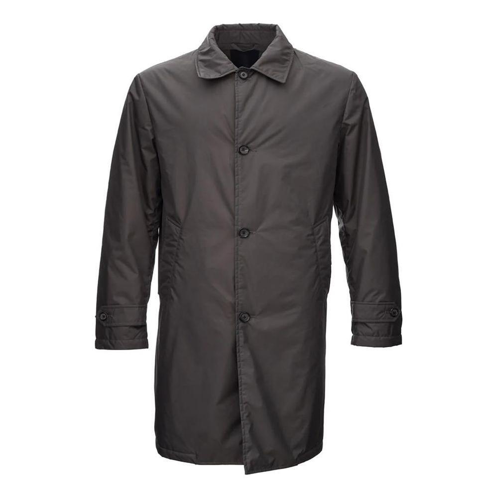 Add Brown Polyester Jacket AD-13438-IT50 | L