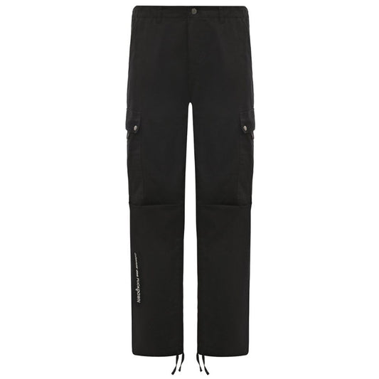 Comme Des Fuckdown Black Cotton Men Cargo Pant