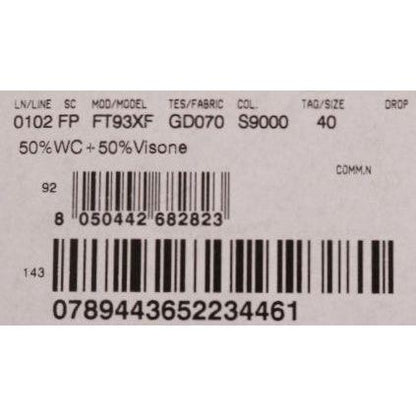 Dolce & Gabbana Black Mink Nutria Fur Mini Hot Pants