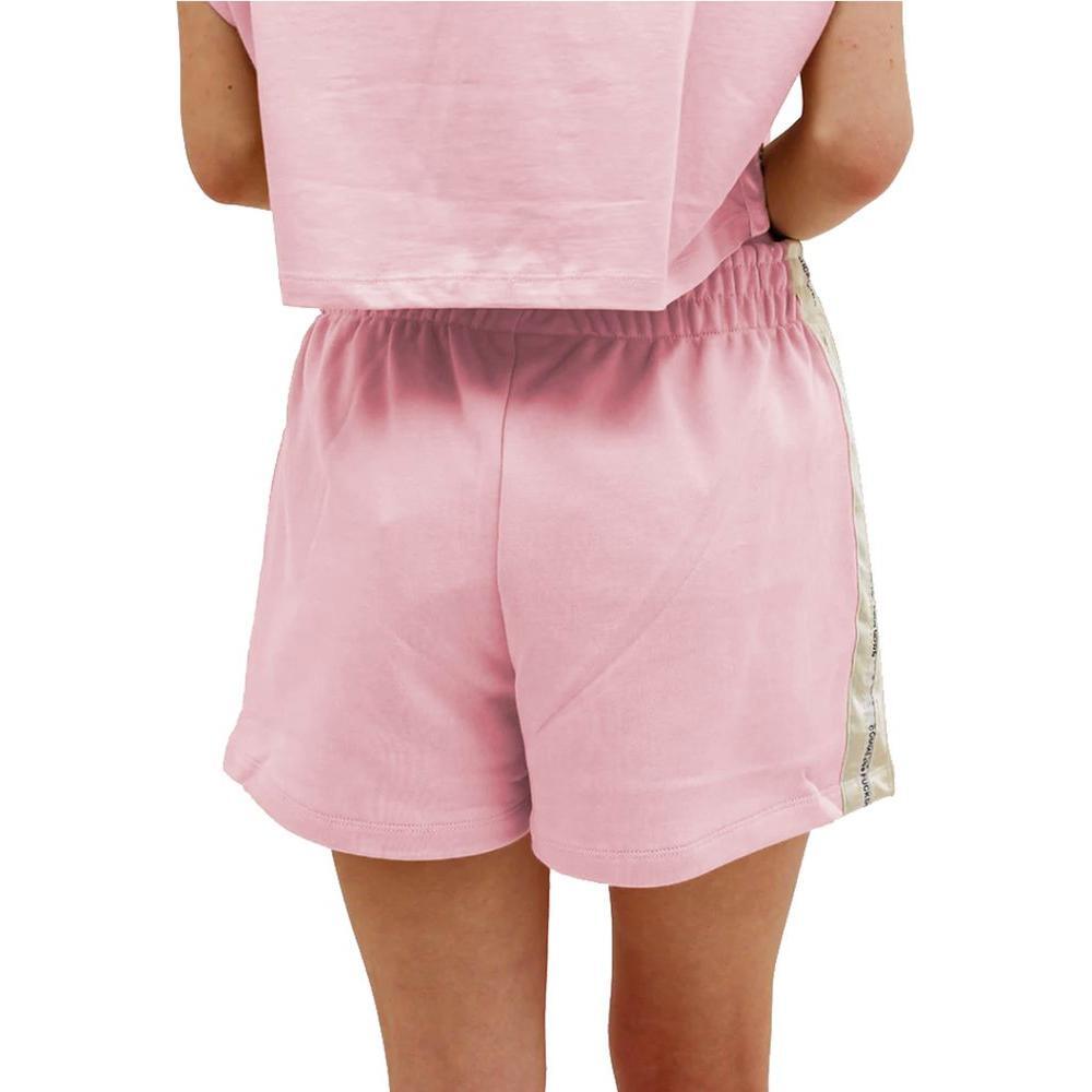 Comme Des Fuckdown Pink Cotton Short CO-13607-M