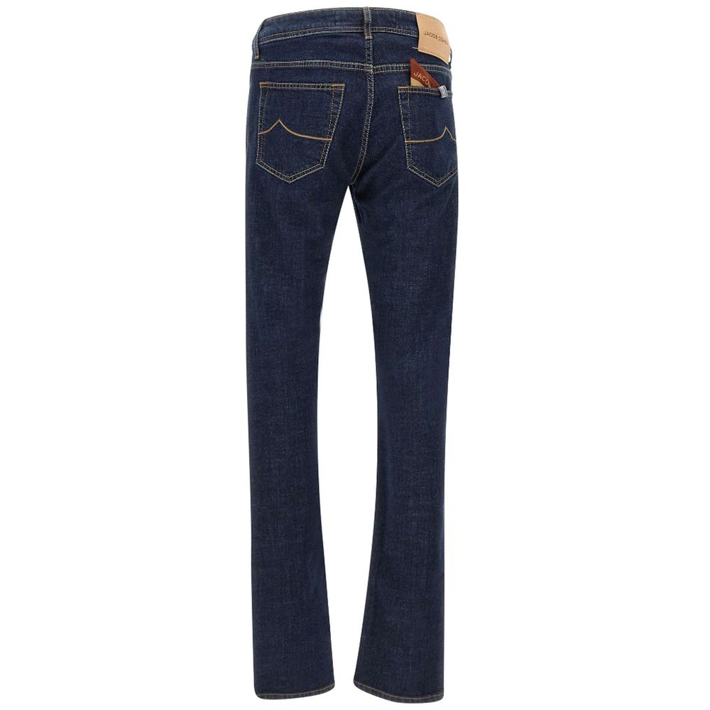 Jacob Cohen Blue Cotton Jeans Denim