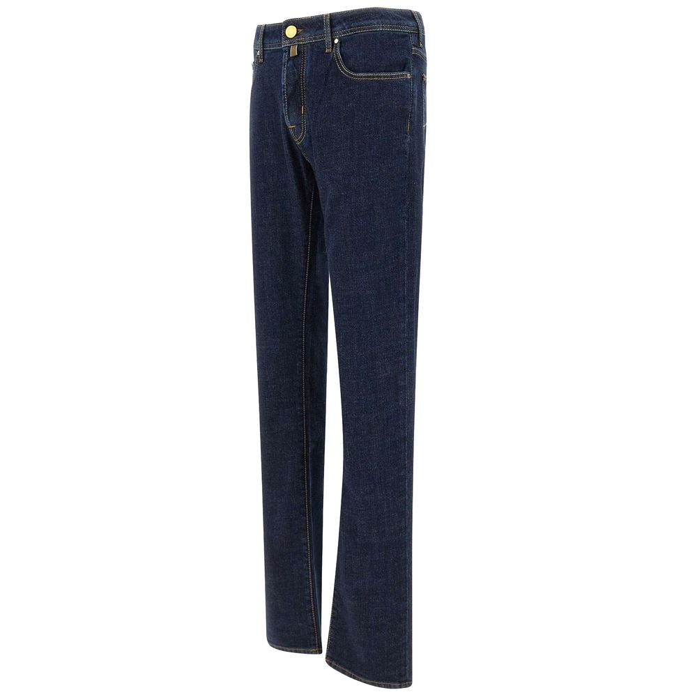 Jacob Cohen Blue Cotton Jeans Denim