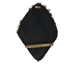 Dolce & Gabbana Gold Tone Brass Sacred Heart Crystal Embellished Brooch Brooch