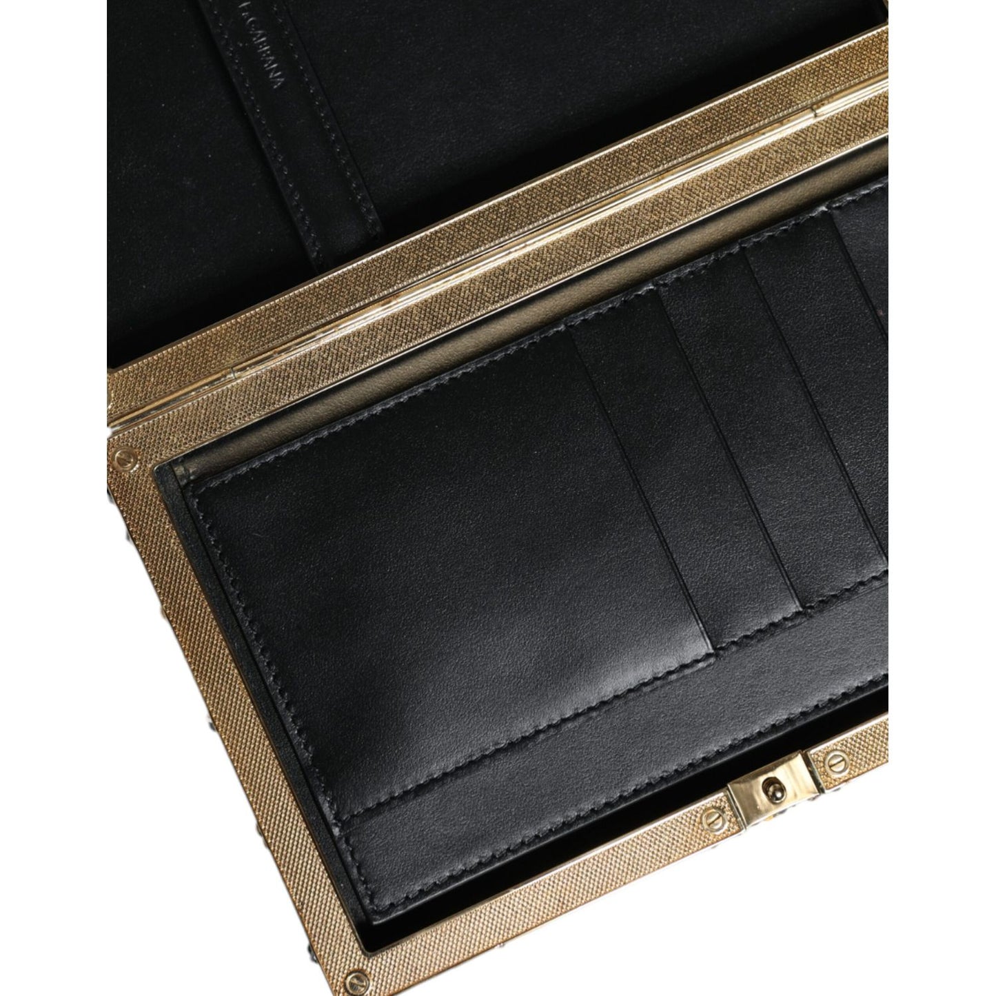 Dolce & Gabbana Silver Sequined Clutch Evening Crossbody Bag Dolce & Gabbana