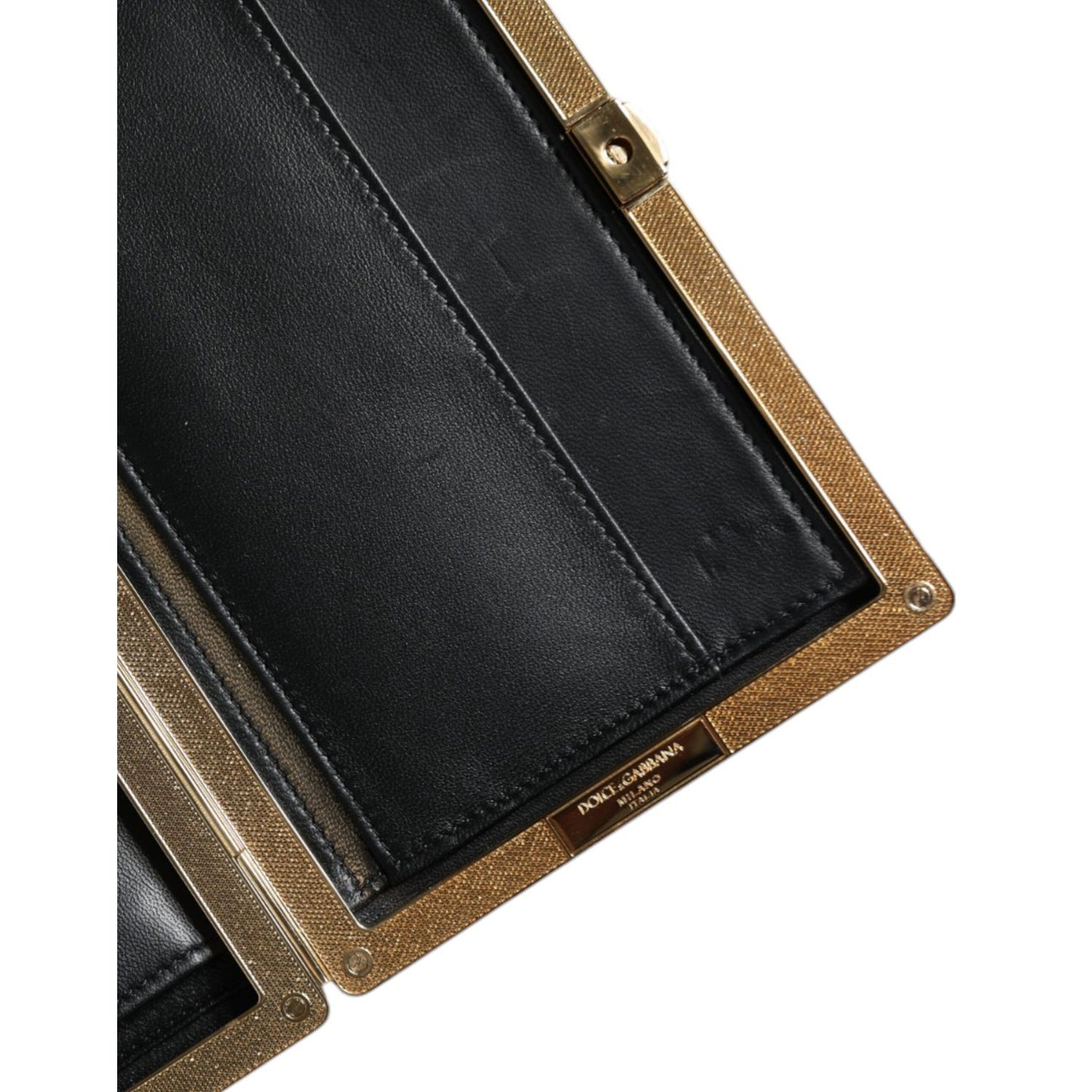 Dolce & Gabbana Bordeaux Velvet Gold Frame Clutch Evening Bag Dolce & Gabbana