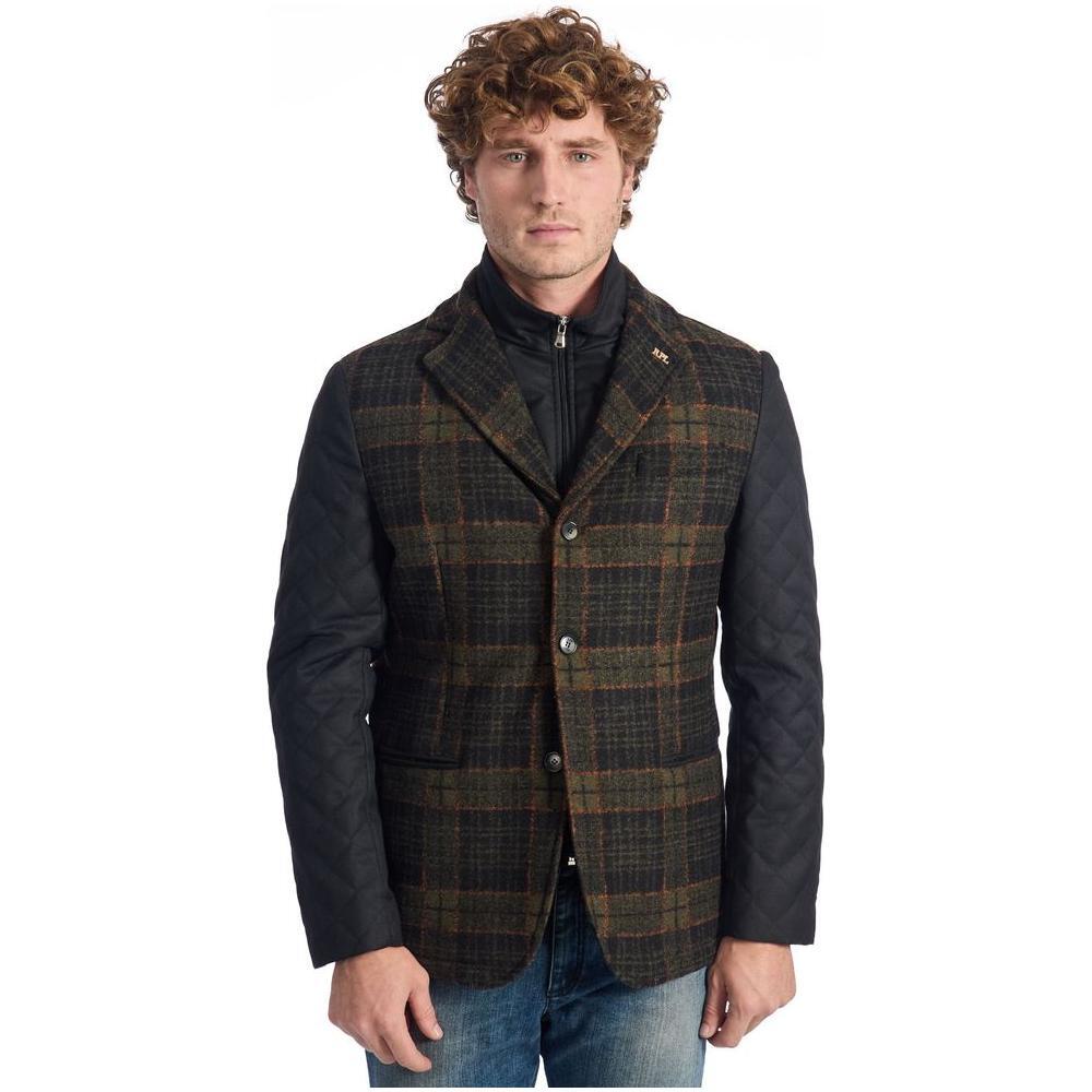 Roberto Pepe Luxury Brown Wool Jackets & Coat