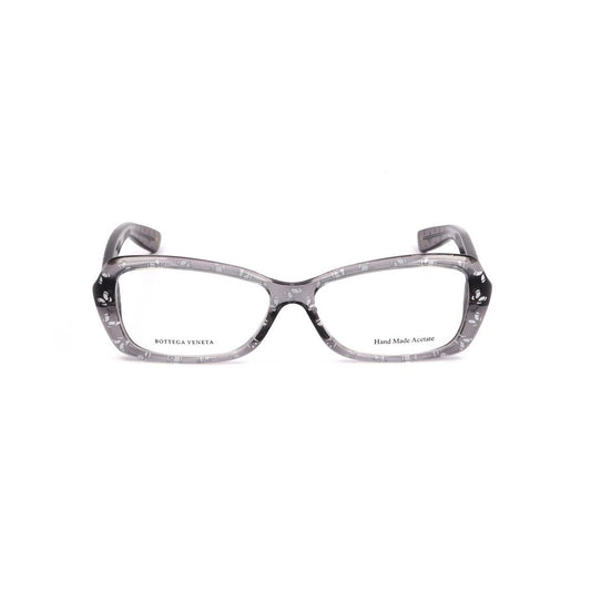 Bottega Veneta Gray Acetate Frames - Women's glasses, 52/14/140mm, elegant eyewear display.