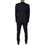 Dolce & Gabbana Dark Blue Formal Tuxedo 2 Piece Suit