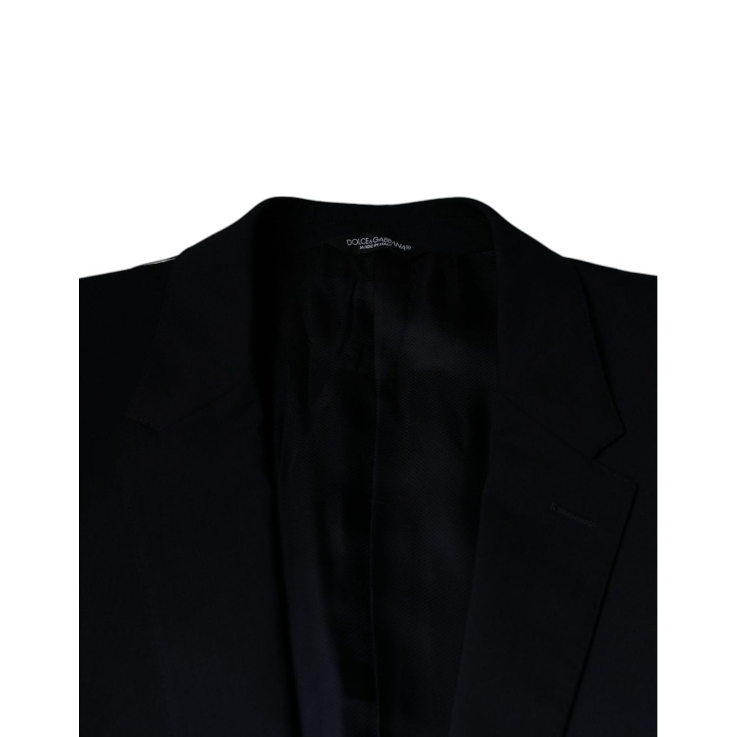 Dolce & Gabbana Dark Blue Formal Tuxedo 2 Piece Suit