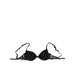 Roberto Cavalli White Leopard Push Up Reggiseno Bra Underwear